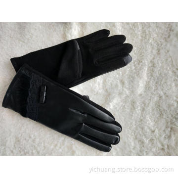 lace embroidery fashion vintage women glove